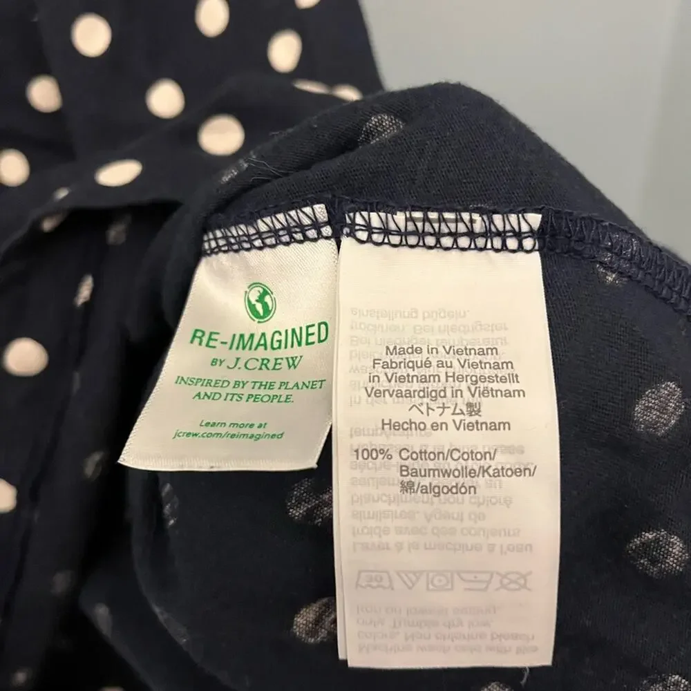 J. Crew crew navy